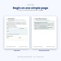 Large Print Password Book for Seniors and Family, photo 6 of 20