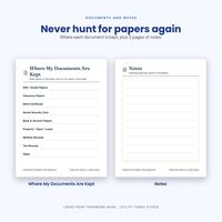 Large Print Password Book for Seniors and Family, photo 15 of 20