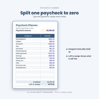 Budget Spreadsheet All in One, photo 15 of 18