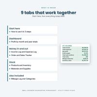 Bookkeeping Template, photo 2 of 18
