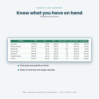 Bookkeeping Template, photo 10 of 18