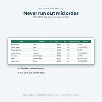 Bookkeeping Template, photo 12 of 18