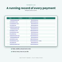 Debt Payoff Tracker Spreadsheet, photo 8 of 18