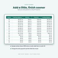 Debt Payoff Tracker Spreadsheet, photo 16 of 18