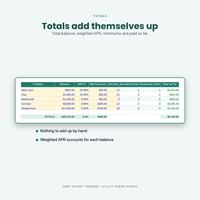Debt Payoff Tracker Spreadsheet, photo 14 of 18