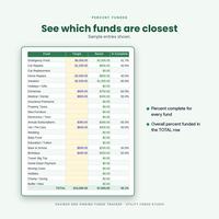 Sinking Funds Tracker, photo 6 of 18
