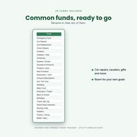 Sinking Funds Tracker, photo 12 of 18