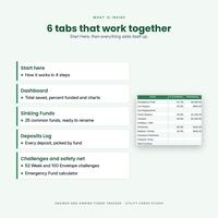 Sinking Funds Tracker, photo 2 of 18