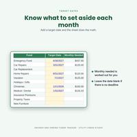Sinking Funds Tracker, photo 7 of 18
