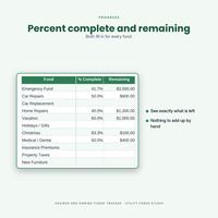 Sinking Funds Tracker, photo 13 of 18