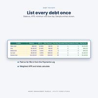 Budget Bundle Spreadsheets, photo 10 of 18