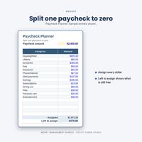 Budget Bundle Spreadsheets, photo 7 of 18