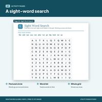 Sight Words Worksheets, photo 7 of 20