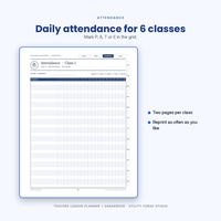 Teacher Gradebook Spreadsheet, photo 10 of 20