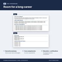 Modern Resume Template Bundle, photo 4 of 15