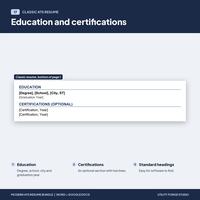Modern Resume Template Bundle, photo 12 of 15