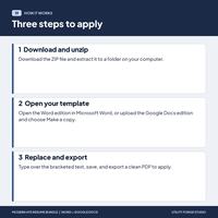 Modern Resume Template Bundle, photo 14 of 15