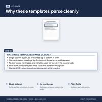 Modern Resume Template Bundle, photo 8 of 15