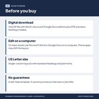 Modern Resume Template Bundle, photo 15 of 15