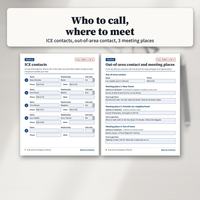 Emergency Planner Large Print, photo 6 of 16