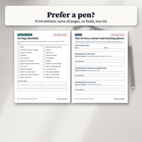 Emergency Planner Large Print, photo 15 of 16