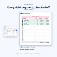 Simple Budget Spreadsheet, photo 9 of 20