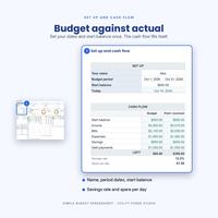 Simple Budget Spreadsheet, photo 4 of 20