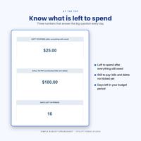 Simple Budget Spreadsheet, photo 3 of 20