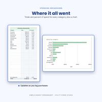 Simple Budget Spreadsheet, photo 12 of 20