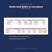 Couple Budget Spreadsheet, photo 17 of 19