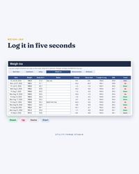 Weight Loss Tracker Spreadsheet, photo 5 of 19
