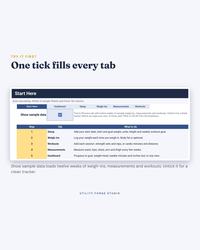 Weight Loss Tracker Spreadsheet, photo 12 of 19