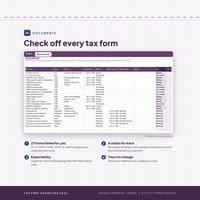 Tax Organizer Spreadsheet 2026, photo 4 of 18