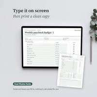 Cash Stuffing Budget Binder Inserts, photo 3 of 12