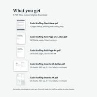 Cash Stuffing Budget Binder Inserts, photo 12 of 12