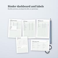 Cash Stuffing Budget Binder Inserts, photo 11 of 12