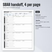 Nurse Report Sheet, photo 7 of 12