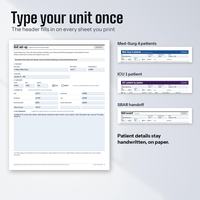 Nurse Report Sheet, photo 10 of 12