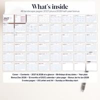 2027 Monthly Planner, photo 2 of 15