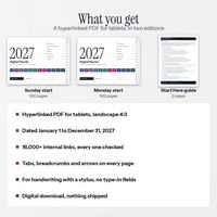 2027 Digital Planner, photo 12 of 19