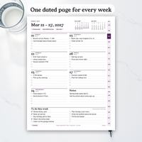 2027 Weekly Planner, photo 3 of 13