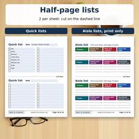 Large Print Grocery List, photo 11 of 15