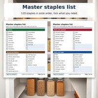 Large Print Grocery List, photo 5 of 15