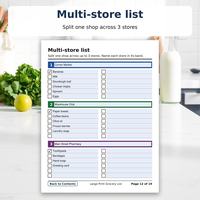 Large Print Grocery List, photo 9 of 15