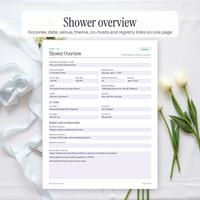 Baby Shower Planner, photo 3 of 19