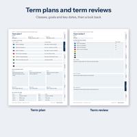 Term plan and term review pages