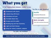 Homeschool Planner Spreadsheet, photo 12 of 12