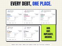 Offline Debt Payoff Planner, photo 5 of 12