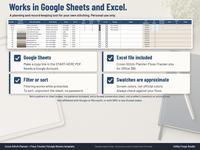 Cross Stitch Planner Spreadsheet, photo 12 of 12