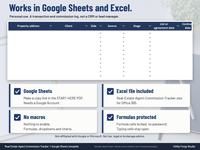 Real Estate Agent Transaction Tracker Spreadsheet, photo 12 of 12